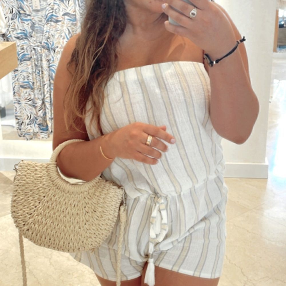 Striped romper - Picture 2 of 5